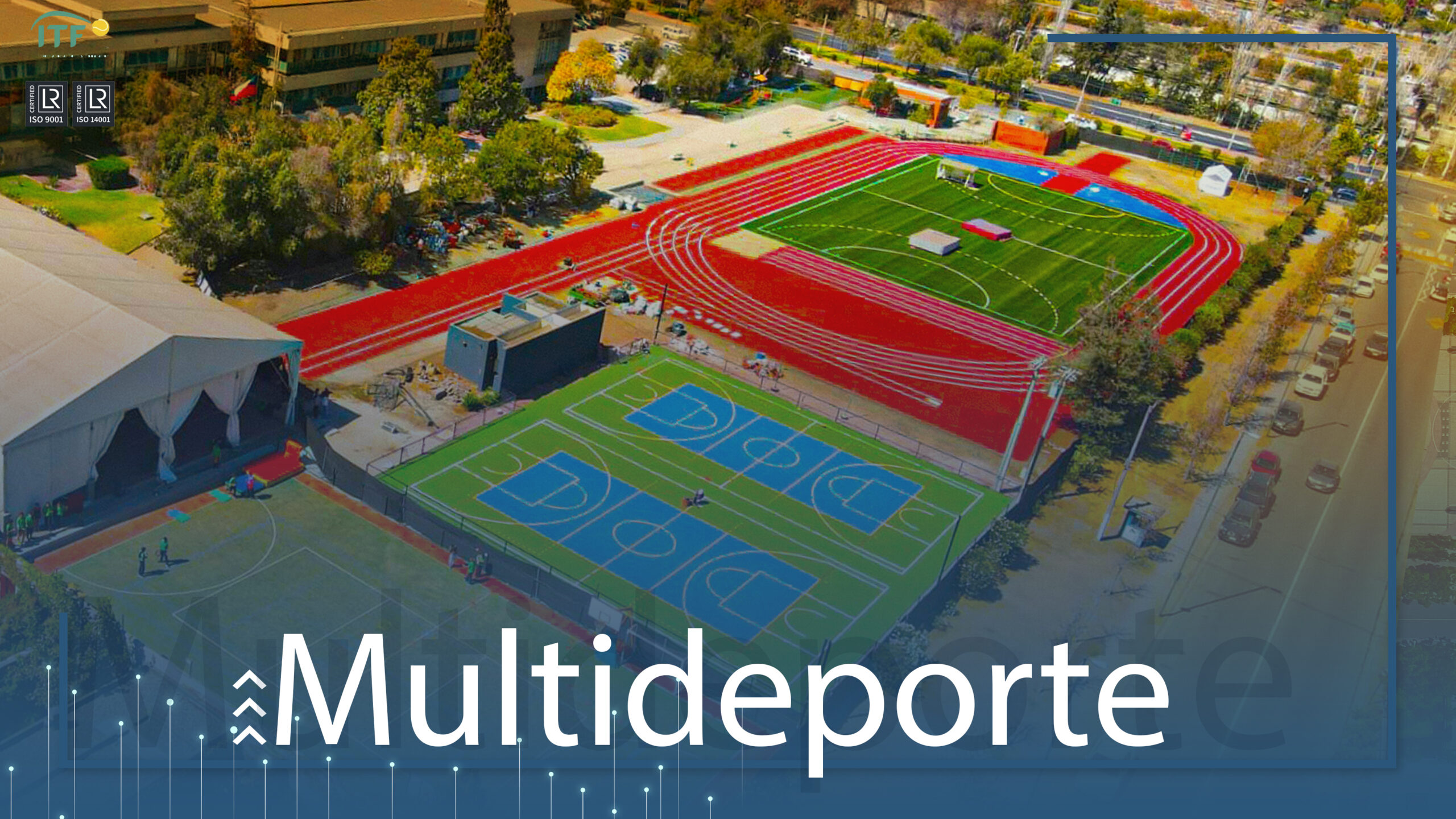 Pasto para canchas multideportivas