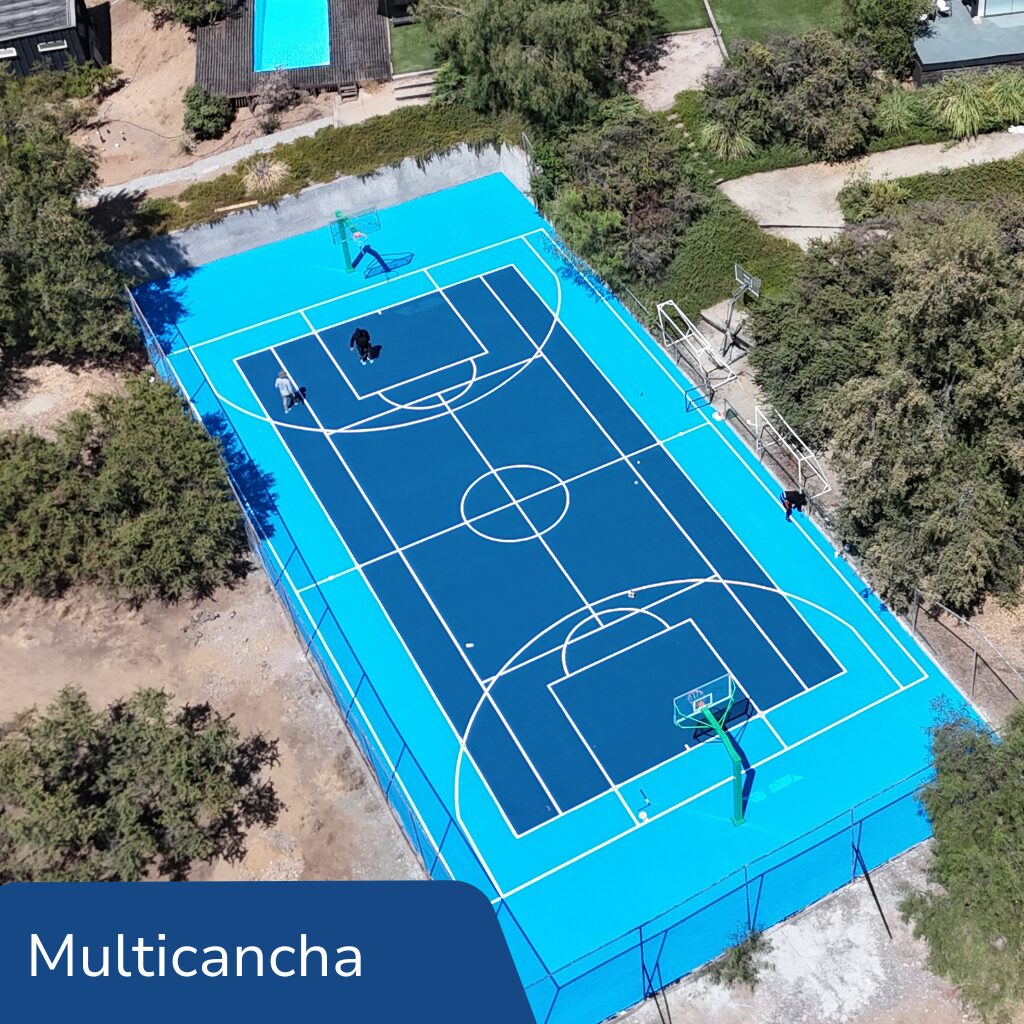 Construcción de Multicancha con pasto sintético FCSportGroup